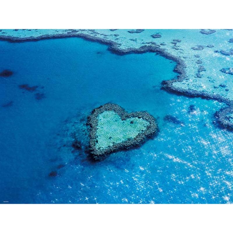 Full Round Drill 5D DIY Diamond Embroidery Love In The Sea Diamond Painting Cross Stitch Rhinestone 20X30CM