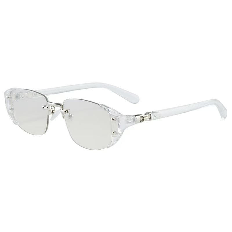 Vintage Retro Sunglasses for Men Women Oval Anti Reflective UV Protection Stylish Outdoor Sun Glasses