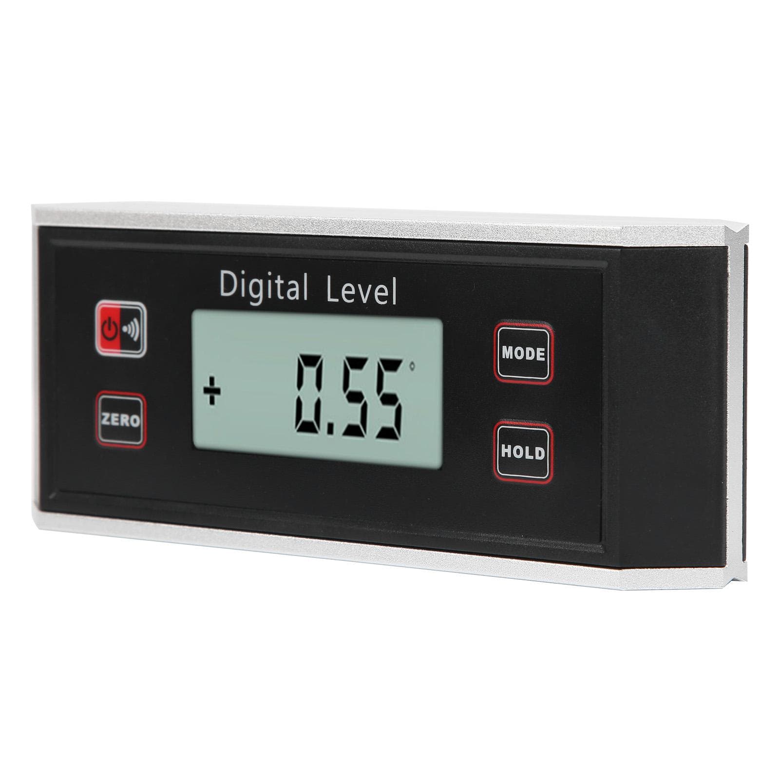 Level Inclinometer Digital Display Strip Type Inclination Box Angle Gauge Protractor