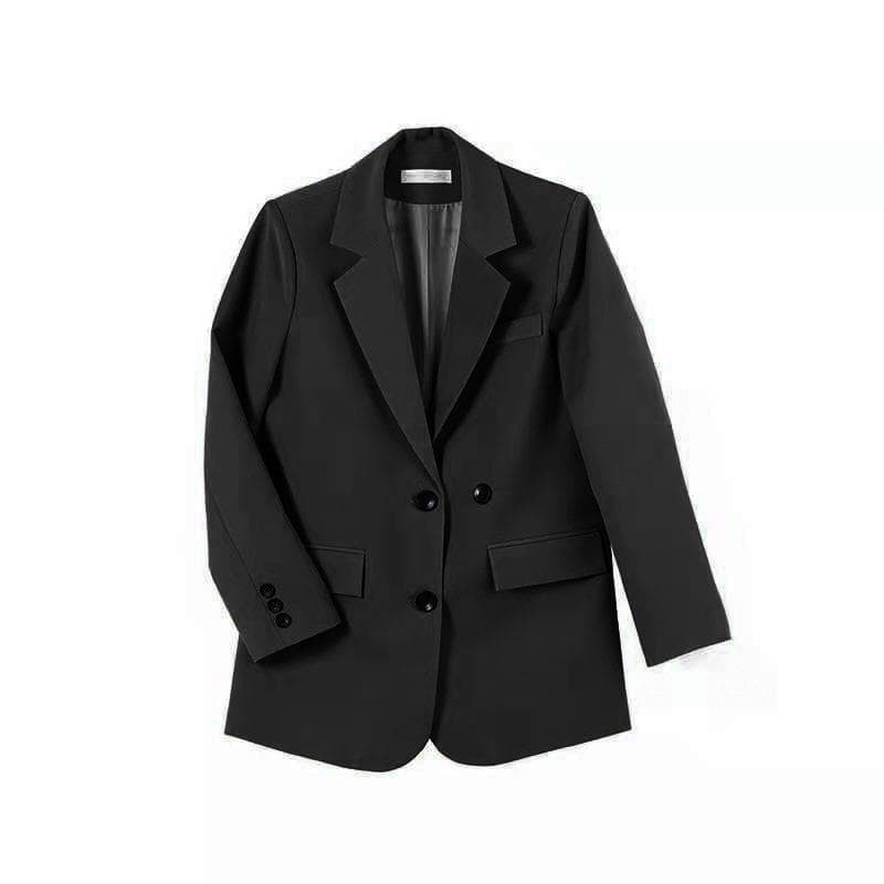 Casual Suit for Women Autumn Solid Color Slim Fit Women's Small Suit Light Color Suit Jacket for Women 2XL