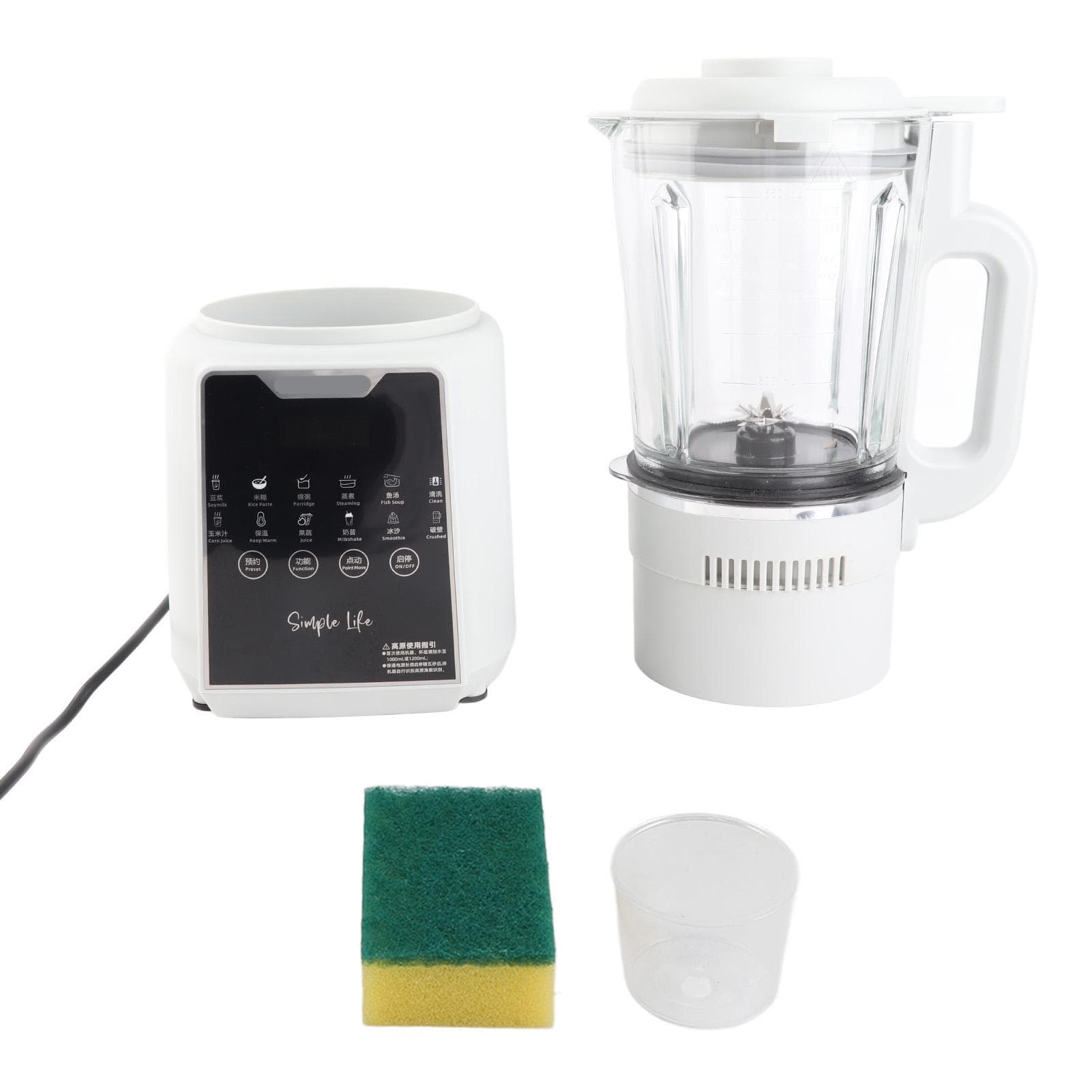 Automatic Nut Milk Maker Machine Multifunctional Low Noise Delay Start 24H Timer Keep Warm Self UK Plug 220V
