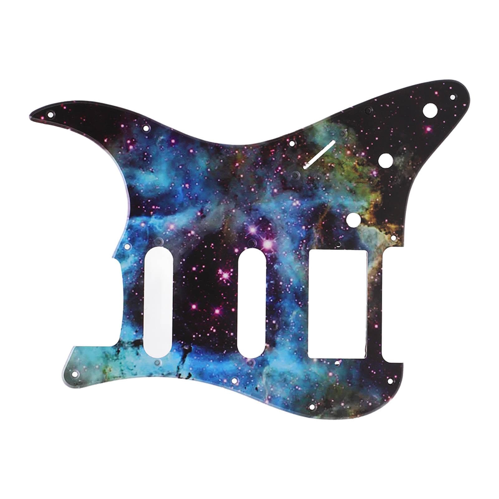 Guitar Pickguard Star Sky Pattern Pick Guard Plate PVC Instrument Accessory for Protection