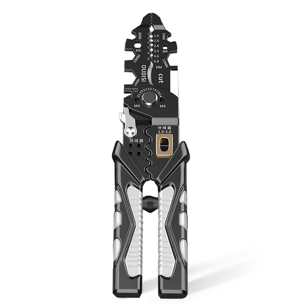 Multifunctional Electrician Pliers Wire Stripper Cable Cutter Terminal Crimping Hand Tools 1pc
