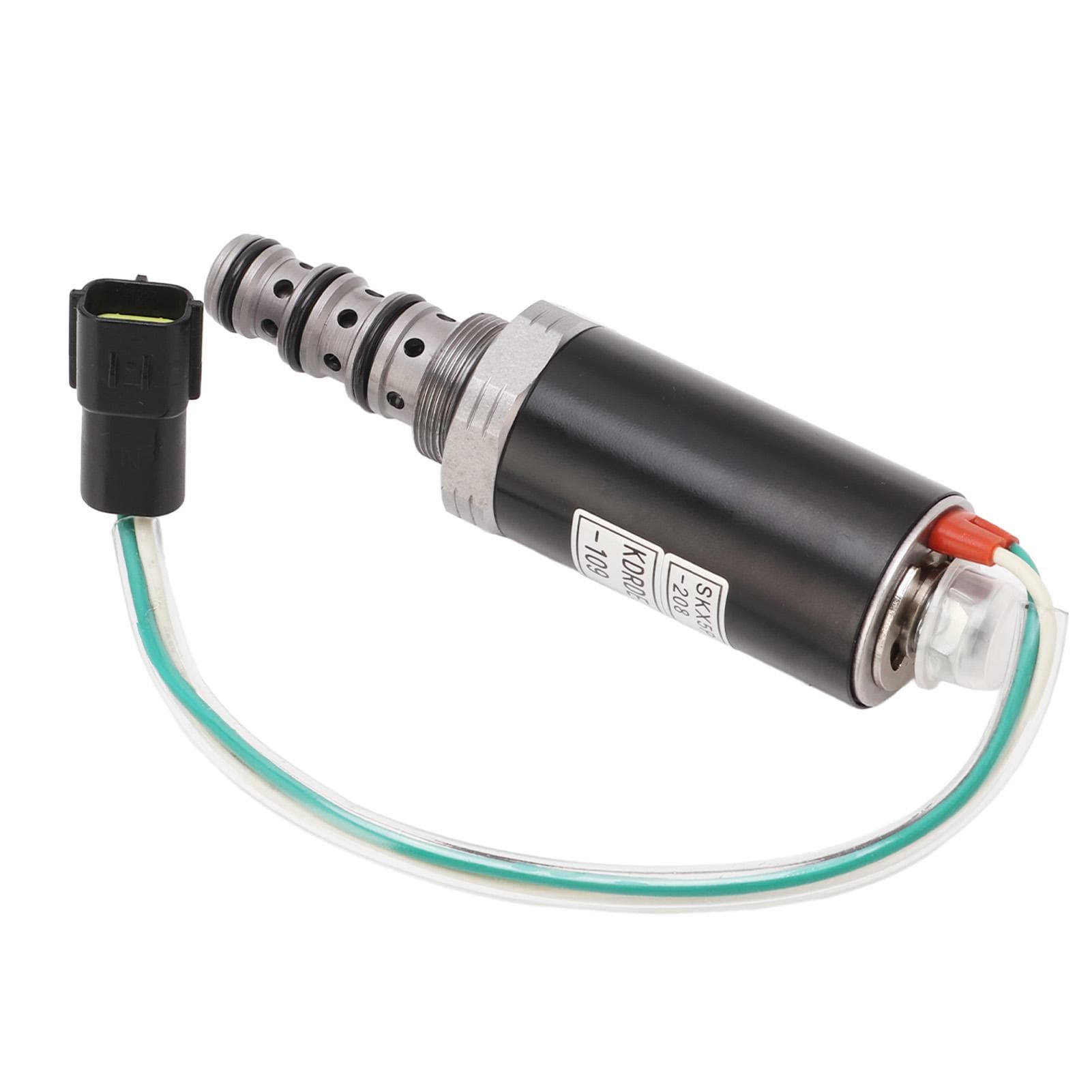 Hydraulic Pump Solenoid Valve KDRDE5K 20 40C07 109 SKX5P 17 208 for KOBELCO SK200 6E Excavator