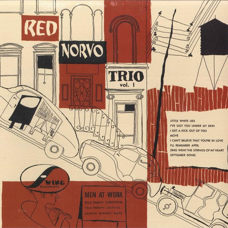 LP Record RED NORVO TRIO - Men At Work Vol.1 88985448291 Disques Vogue, 2017 Europe Jazz