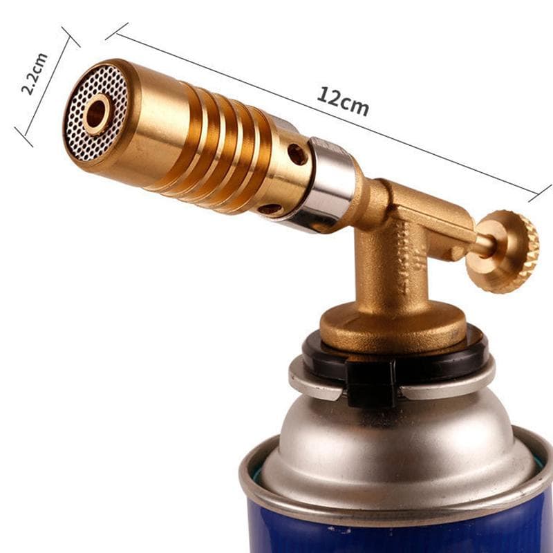1/2Pcs Torch Cooking AutoIgnition Gas Welding-Burner Welding Gas Burner Flame Gas Torch Flame Gun Blow for BBQ Camping Cooking