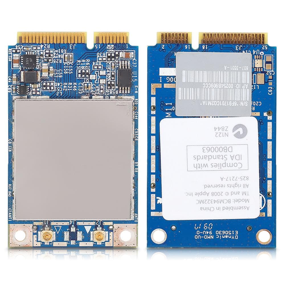 WIFI Card Dual Band 2.45.8GHZ 300M Mini PCI E For Mac Pro MB988z A BCM94322MC