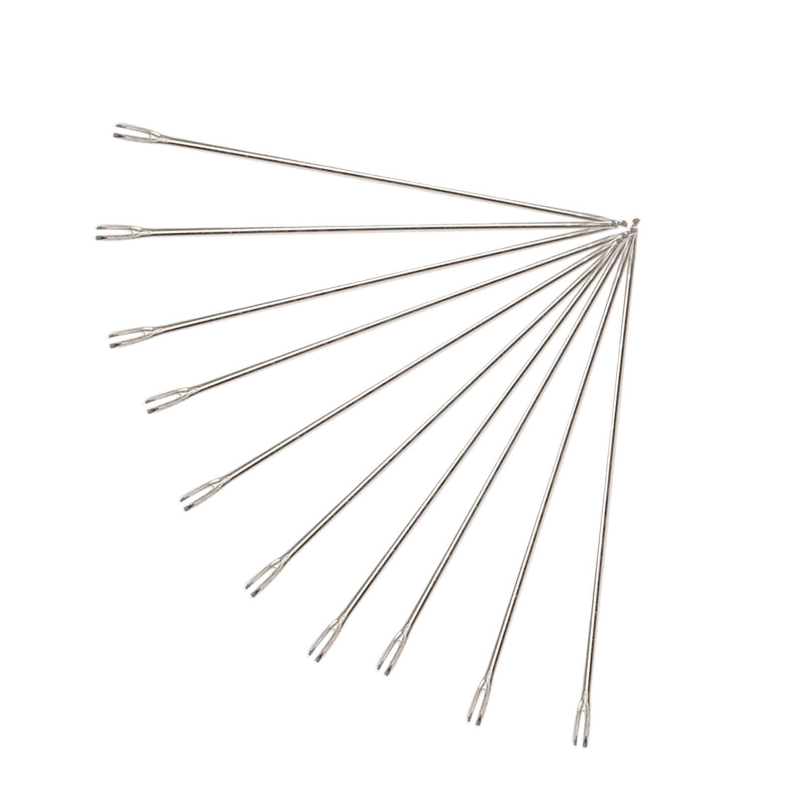 10pcs Doll Hair Needle Rerooting Tool Doll Hair Knitting Needle Reroot Doll Making Needle 0.6mm 0.6mm