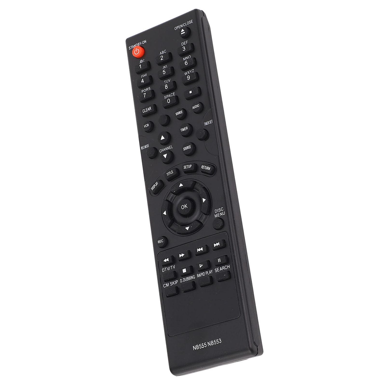 NB555 NB553 Remote Controller DVD VCR Recorder Remote Control Replacement for ZV450MW8 ZV450MW8A