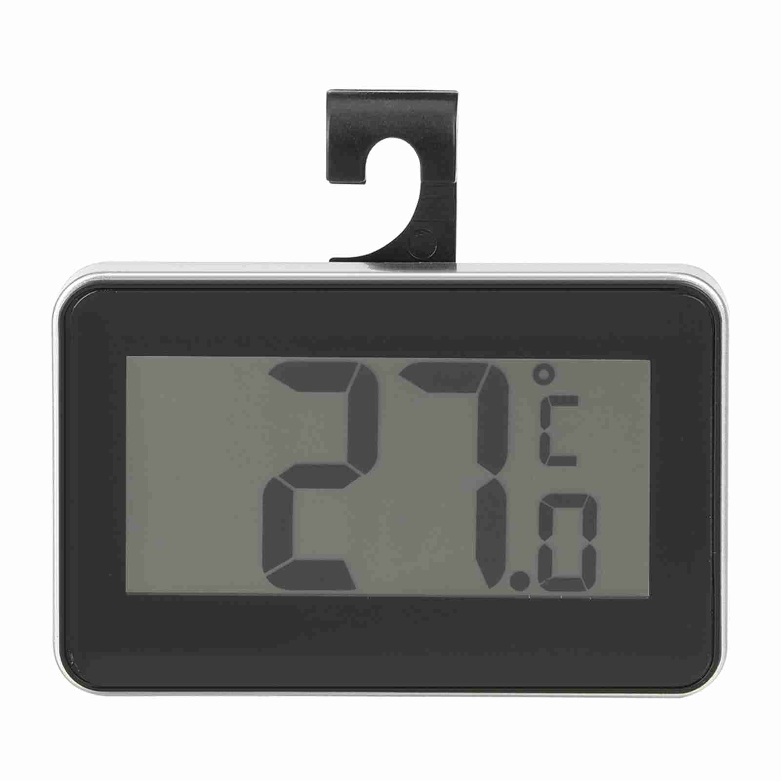 High Accuracy Waterproof Electronic Thermometer for Refrigerator Fridge Temperature Black