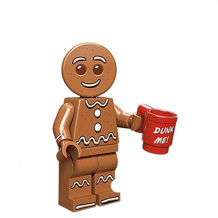 Vampire Bat Circus Clown Businessman Minotaur Hazmat Guy Yeti Square Foot Building Blocks Figure