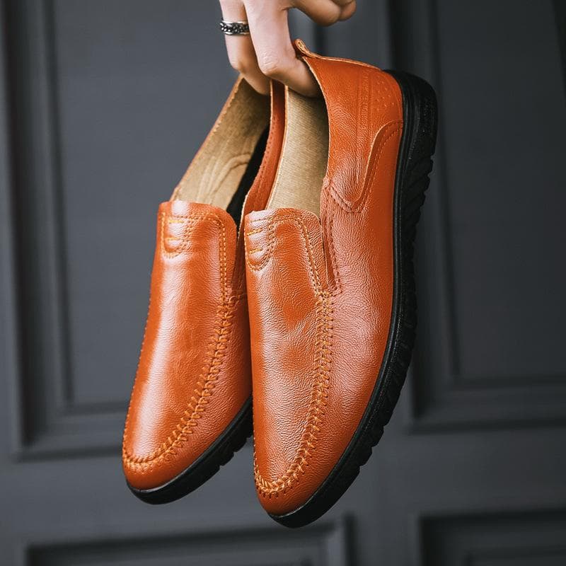 New Style Shoes Men's Trendy Soft Bottom British Style Doudou Students Casual Men 44