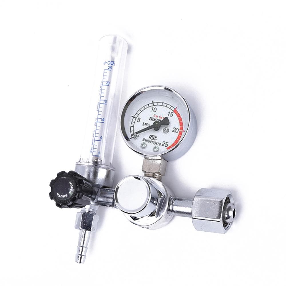 0-25Mpa Argon Regulator CO2 Mig Tig Flow-Meter Gas-Regulators Flowmeter Welding Weld Gauge Pressure multicolour