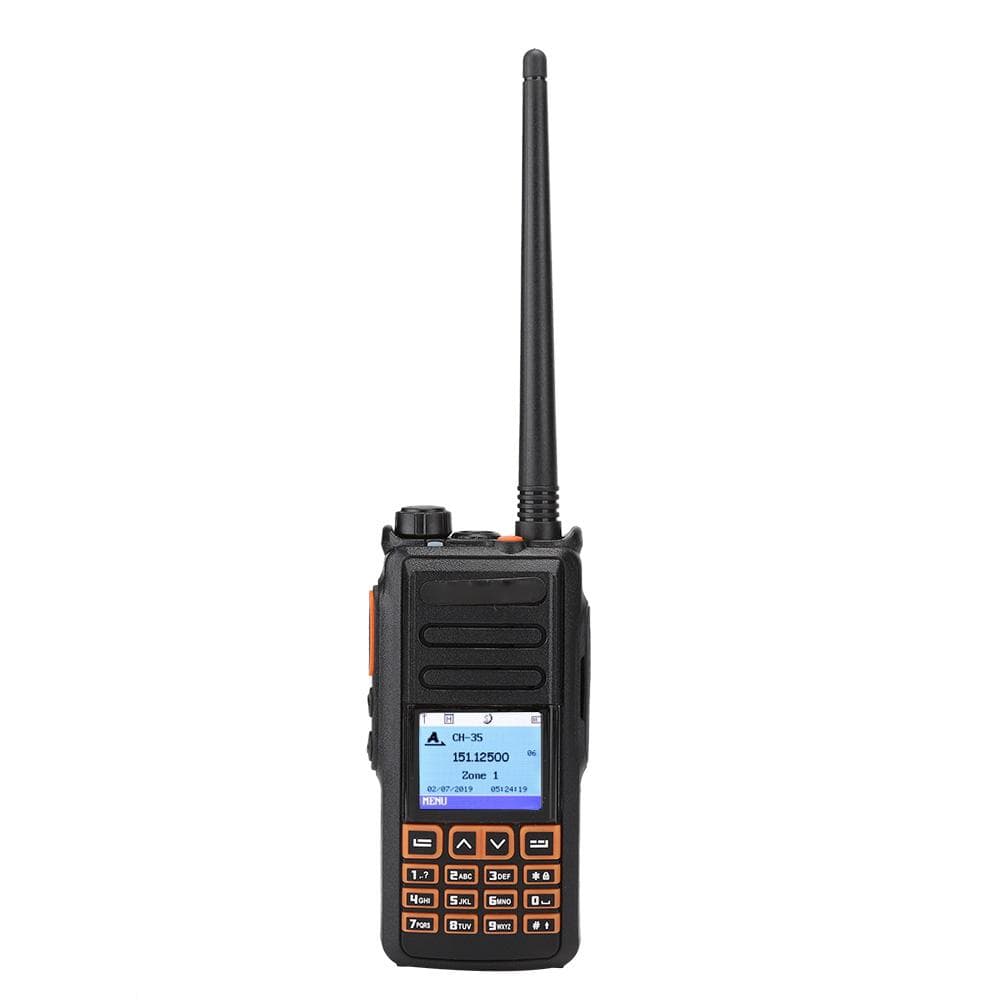 For Baofeng DM-X Dual band Two Way Radio Larger LED Screen Walkie Talkie with GPS EU Plug