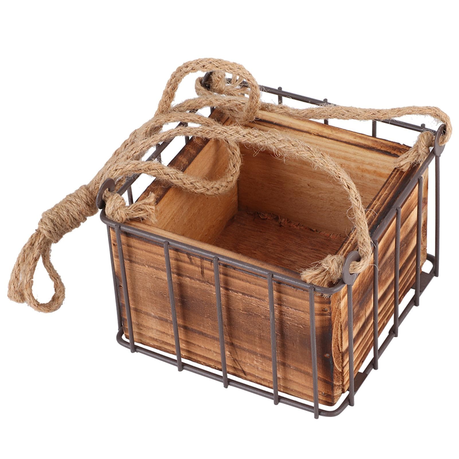 Home Garden Wall Storage Planter Hangings Decor Flower Plant Hanging Basket Flowerpot