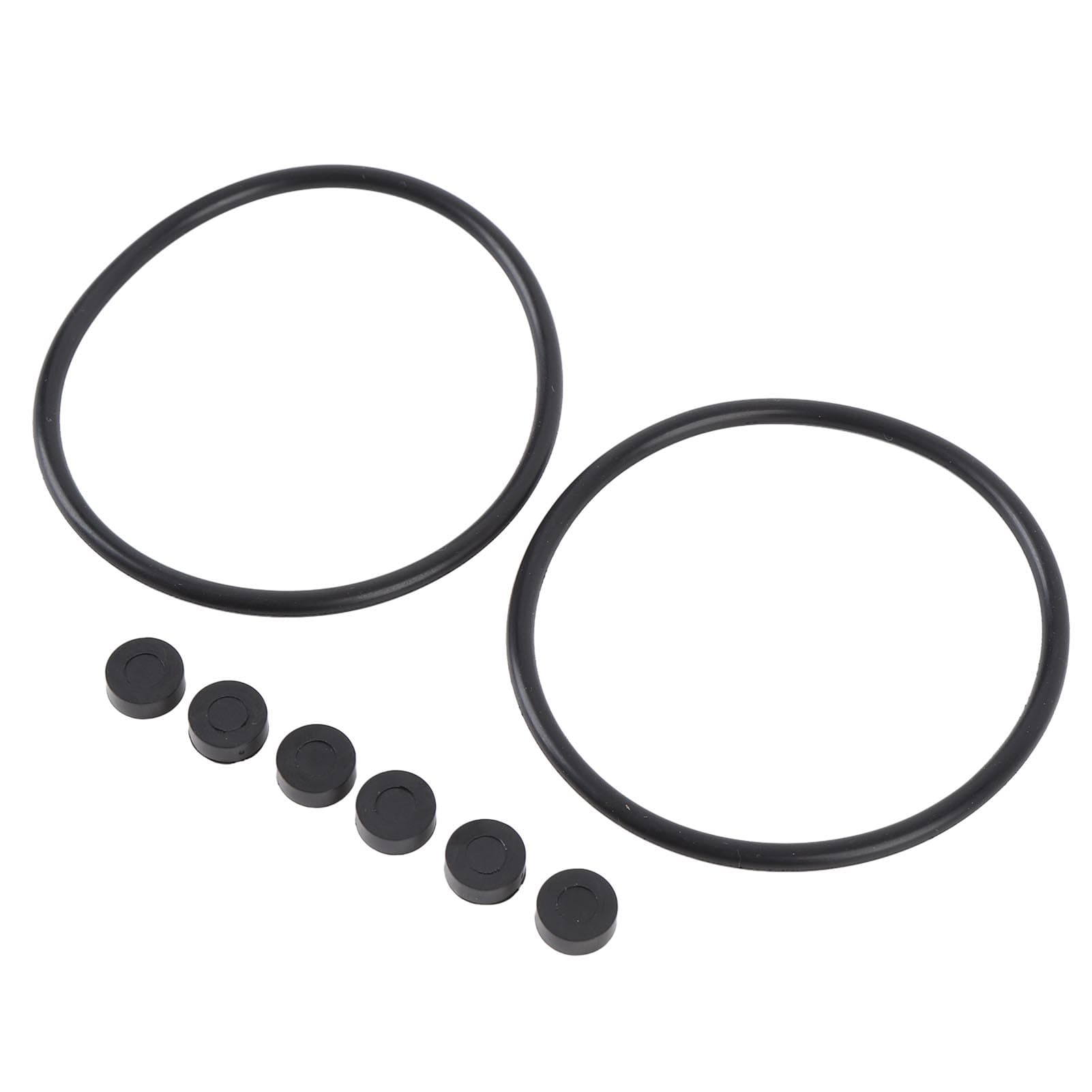 O Ring for REVOX NAB Hub Adapter Rubber 2 Seal Rings and 6 Pucks Reel to Reel Tape Nab Hub Adapter black