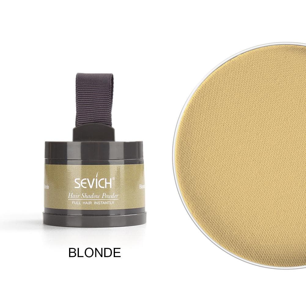 Sevich Magical Fluffy Hairline Powder Hair Line Shadow Hair Concealer Root Cover Up Gray Coverage Unisex Instantly 9 Color blond