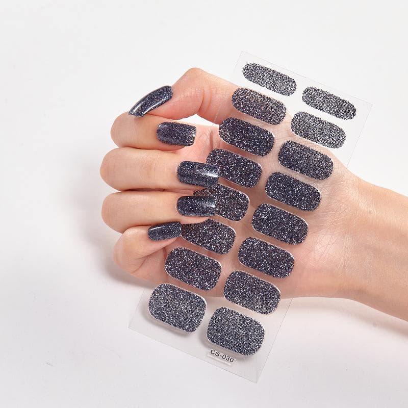 2025 New No Glue Gel Nail Stickers Waterproof Matte Press On Nails for Women