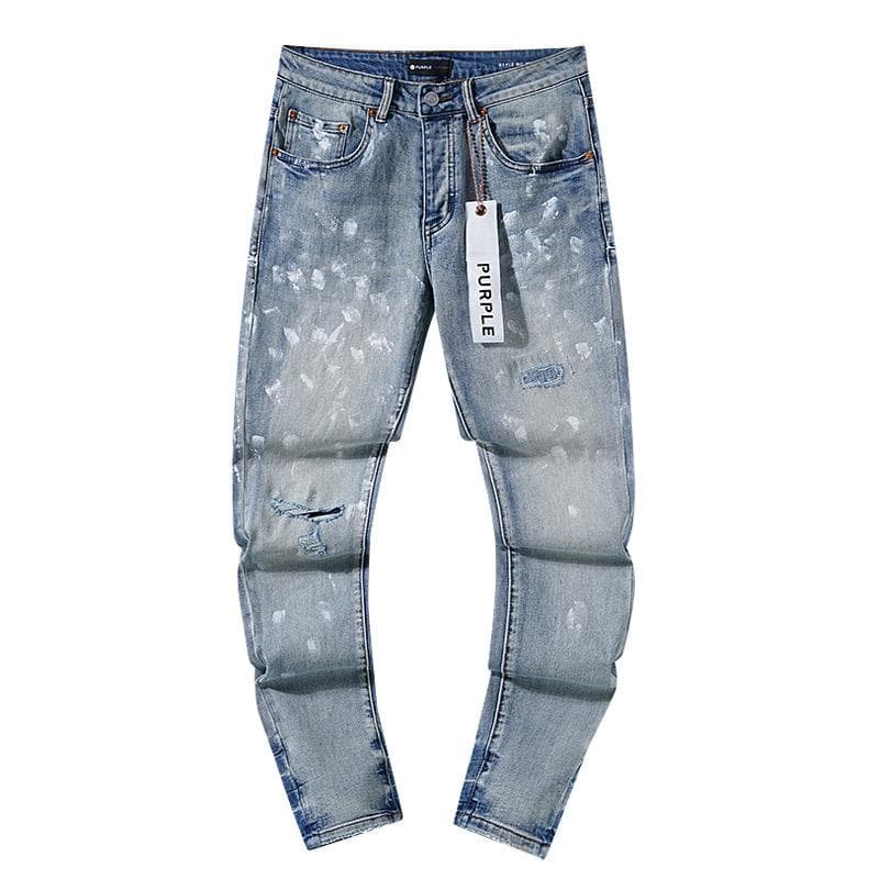 RogueWave Blue Ripped Jeans High Street Casual Pants 38
