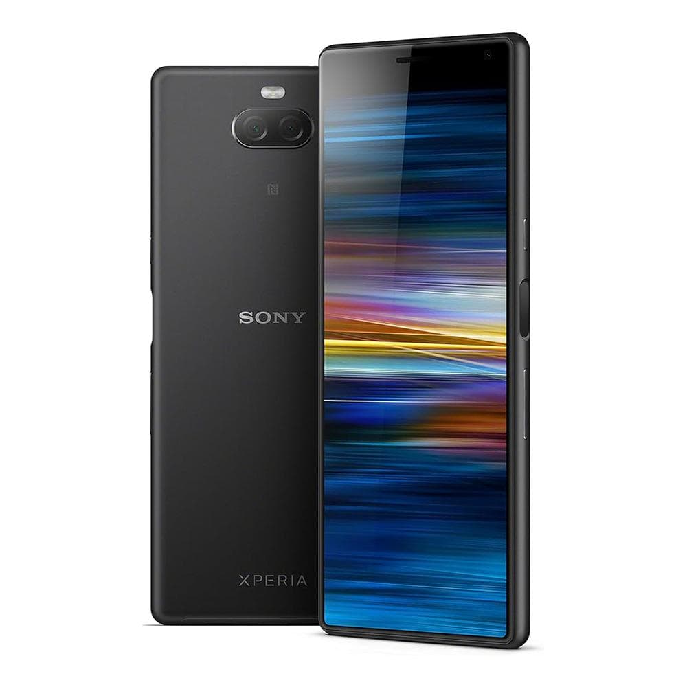 Refurbished Sony Original Sony Xperia 10 I3113 I3123 4G 3GB RAM 64GB ROM Mobile Phone With Single 1/2 SIM I3113 Simple Set black