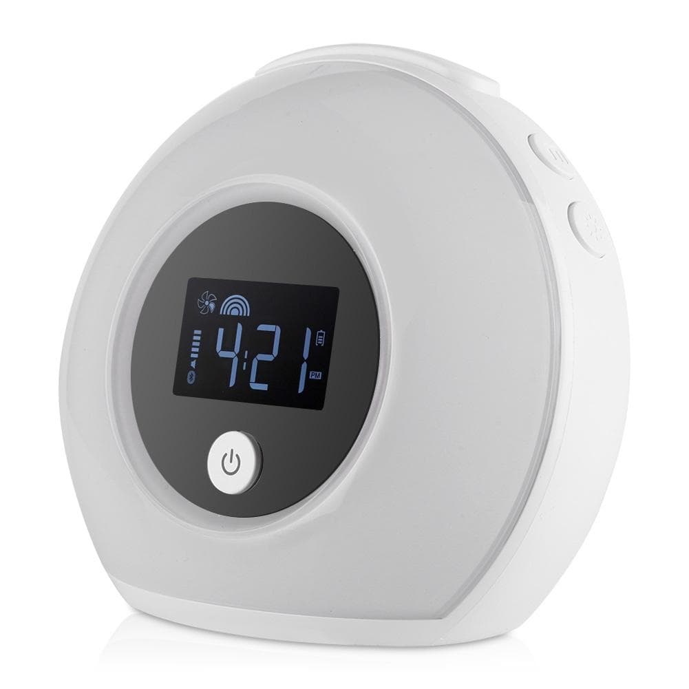 Colourful Wake Up Breathing Lamp Children Bluetooth Speaker Table Light Alarm Clock for Bedroom