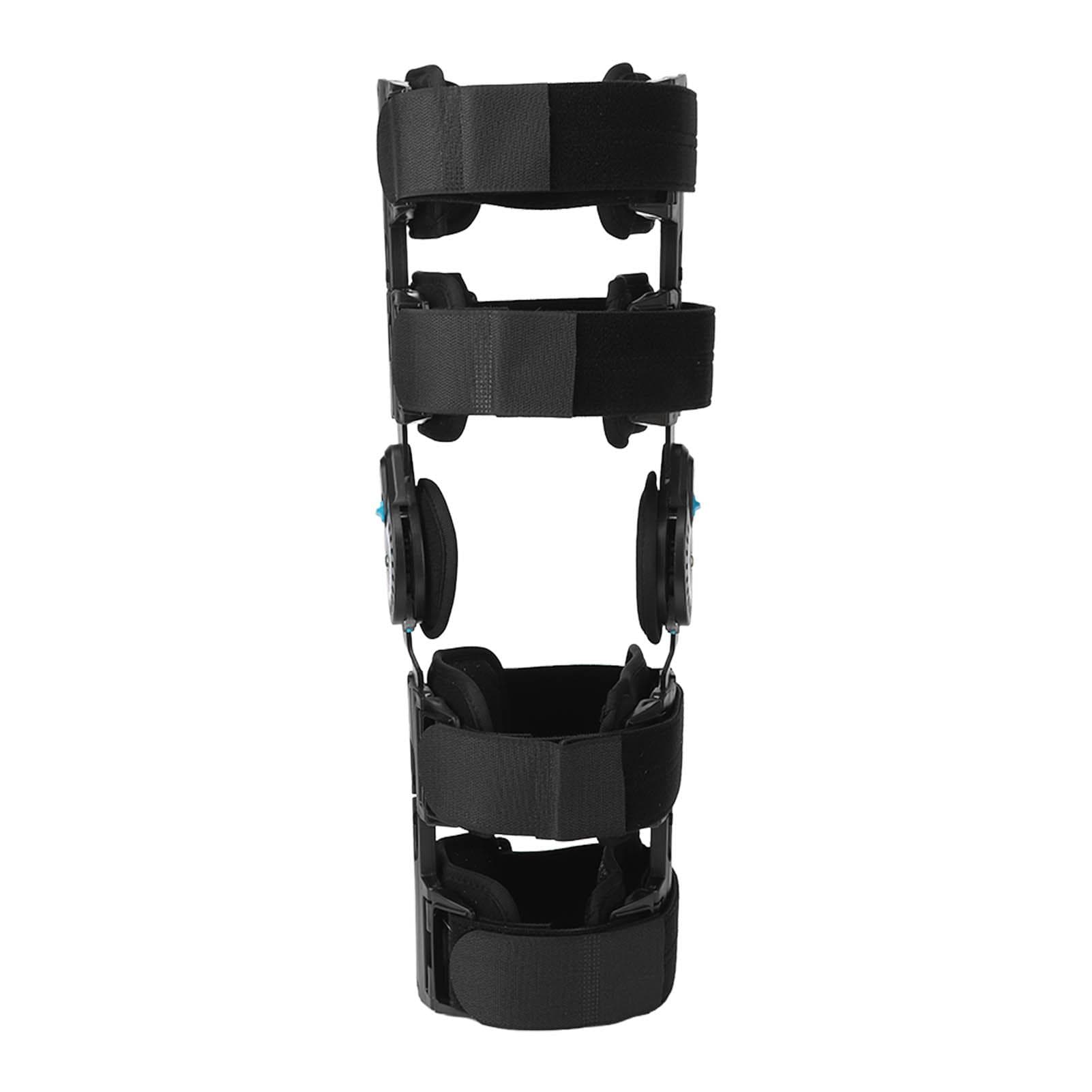 Hinged Knee Brace Adjustable Adult Leg Support Knee Support Orthosis for Post Op Knee Injury