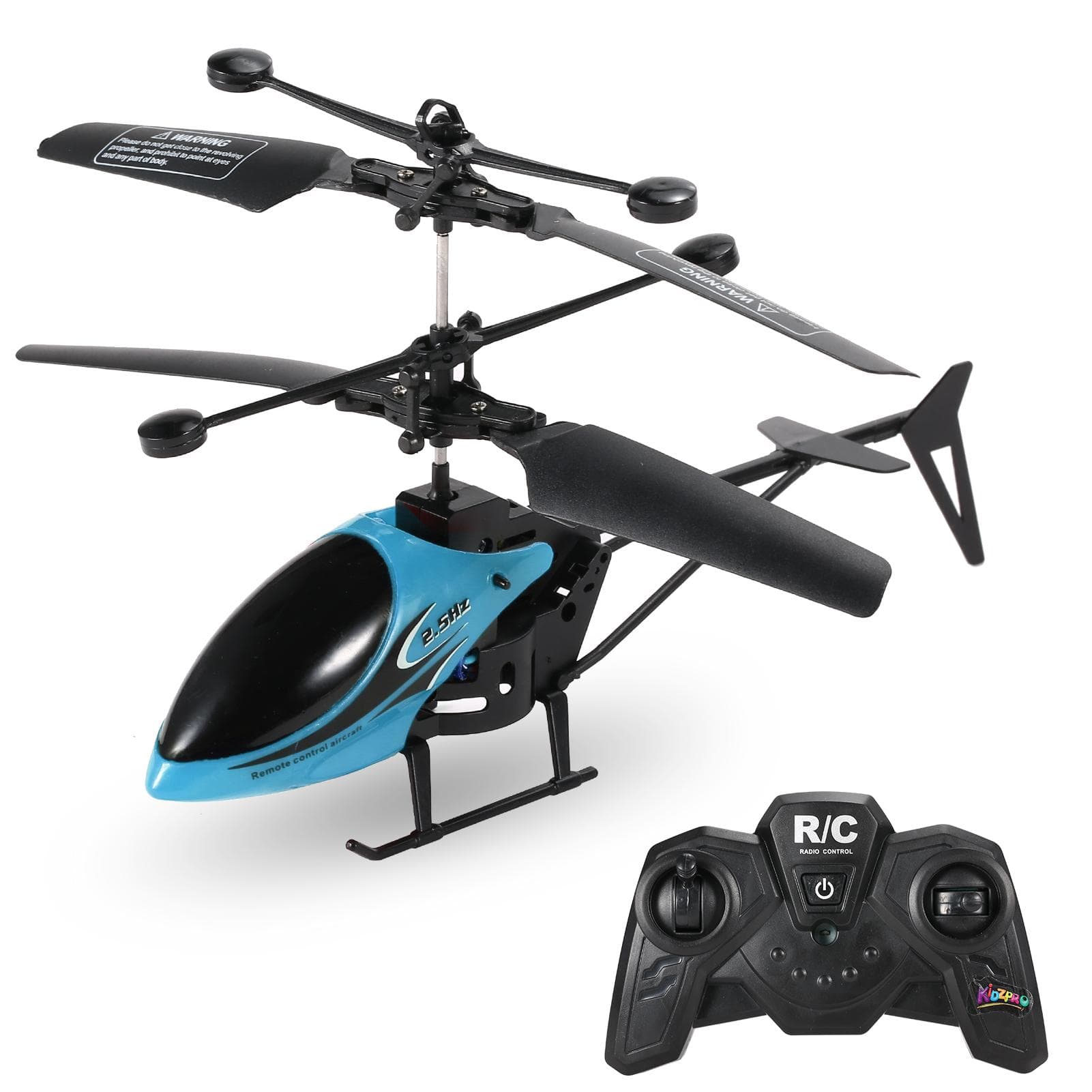 RC Helicopter Remote Control Helicopter Mini RC Toy for Kids blue