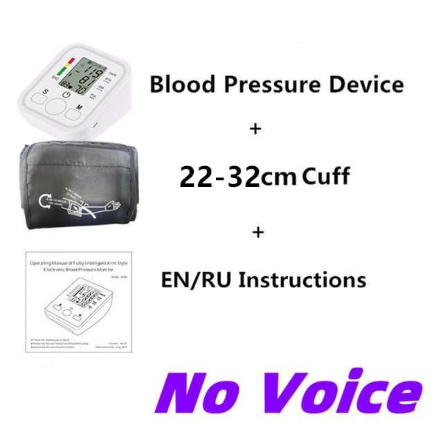 Smart Blood Pressure Meter Automatic Digital arm Sphygmomanometer Measurement BP Heart Rate