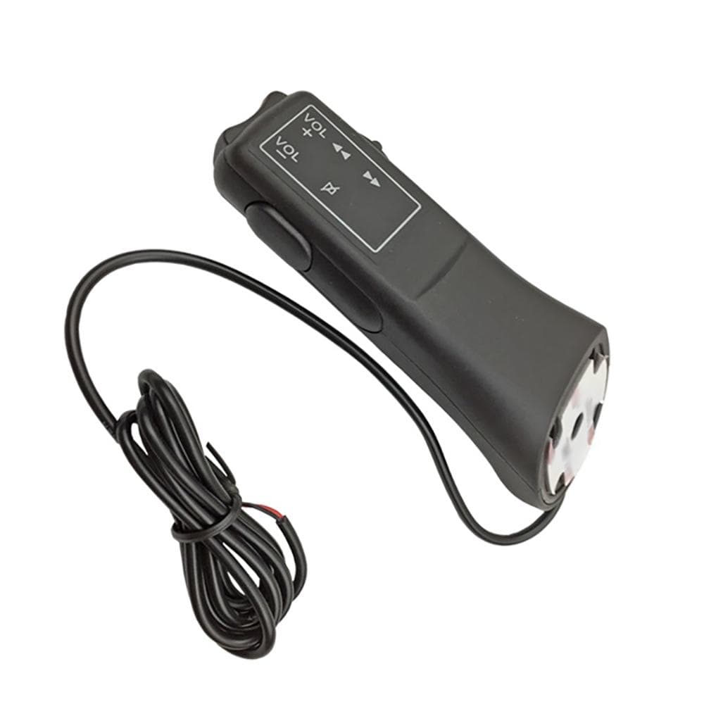 5 Keys Universal Car Steering Wheel Button Remote Controller Wired Auto Steering Wheel Buttons black