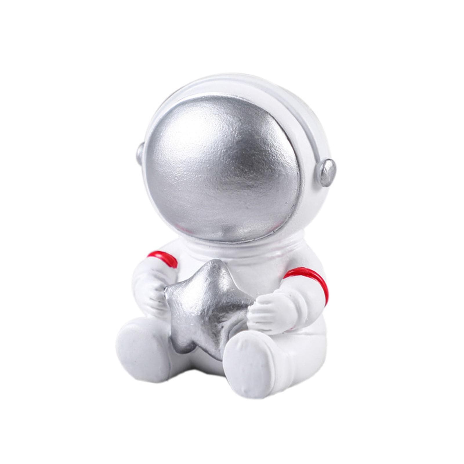 Astronaut Decorations Creative Cartoon Home Decorations silver