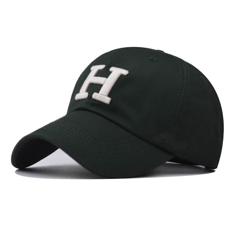 2023 Washed Cotton Letter H Baseball Cap Snapback Hat For Men Women Dad Hat Embroidery Casual hats Casquette Hip Hop Caps 54-60cm