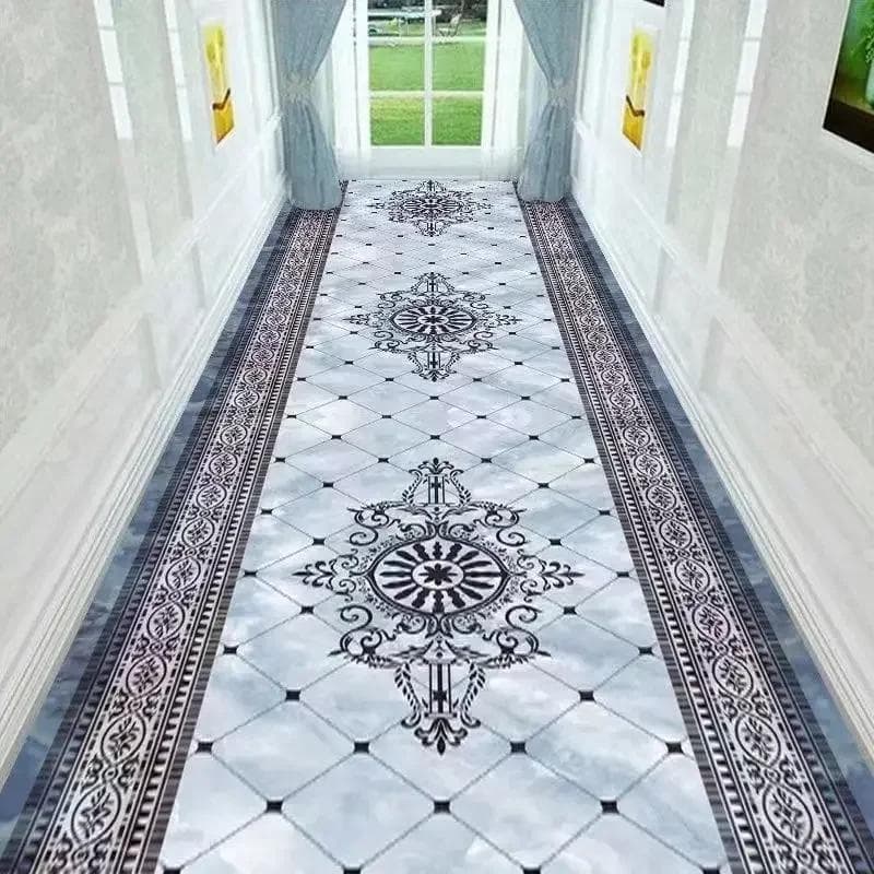All Size Hallway Carpet Wedding Corridor Rug Stairs Carpet Home Floor Runners Rugs Hotel Entrance Aisle Floor Long Rug Bedroom 60x100cm