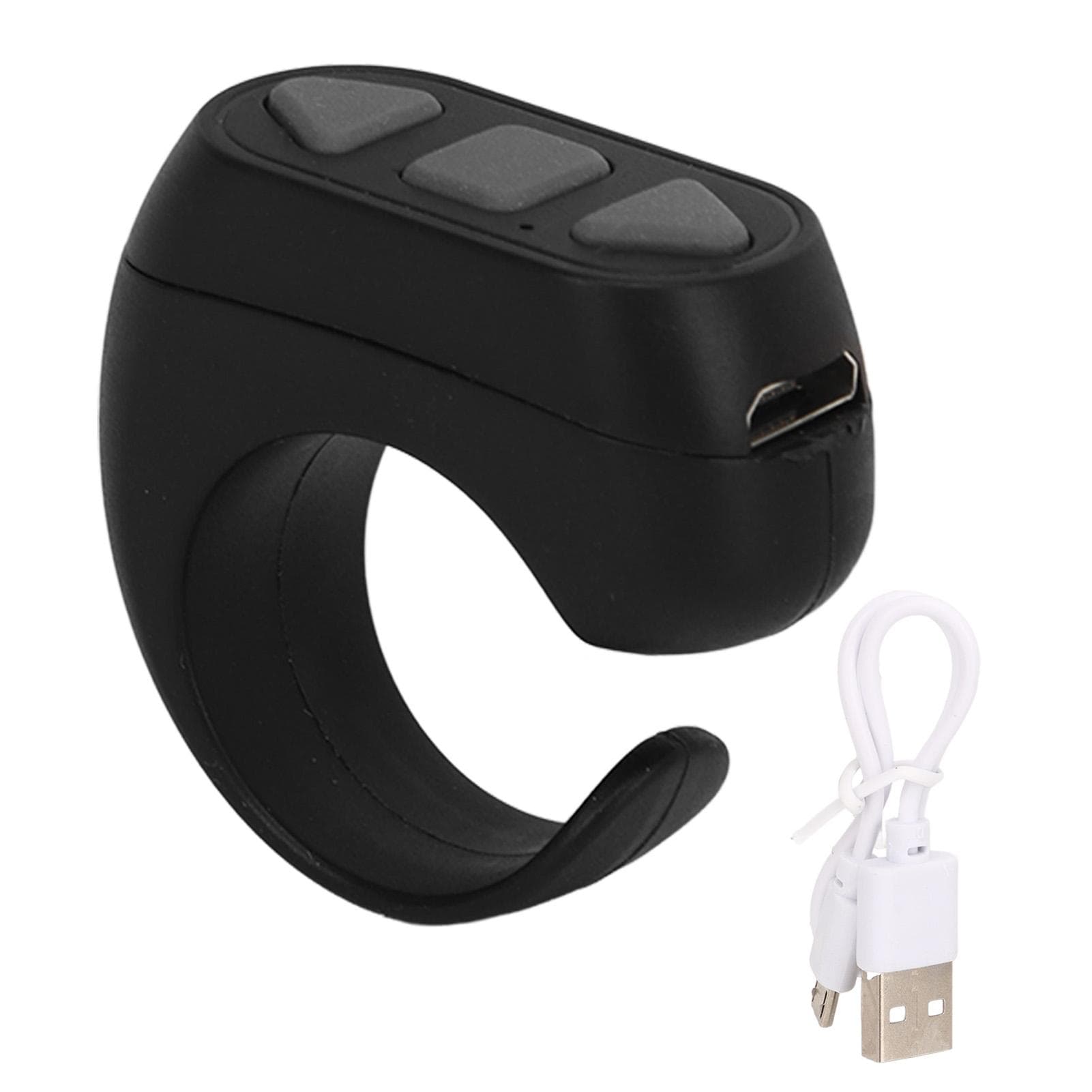 Bluetooth Remote Control App Page Turner Phone Remote Control Ring Phone Novel Watch TV Turn Page
