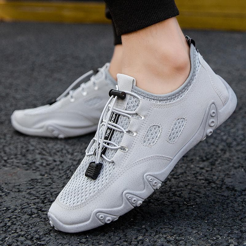 Men's Summer Breathable Mesh Shoes Men's Mesh Shoes Doudou Shoes Soft Bottom Soft Surface Casual Shoes Shoes Men 44