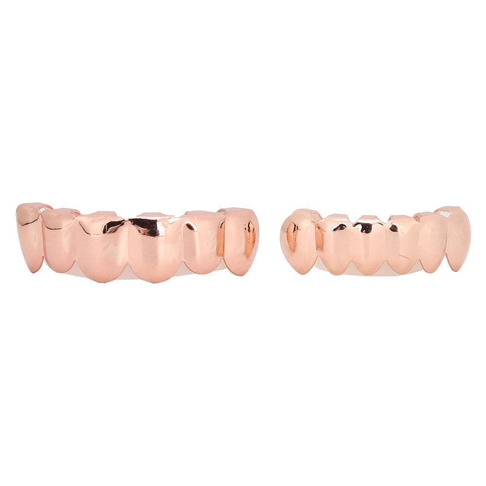 Shiny Teeth Hip Hop Prop Teeth Accessory Decoration for Halloween Party Gift