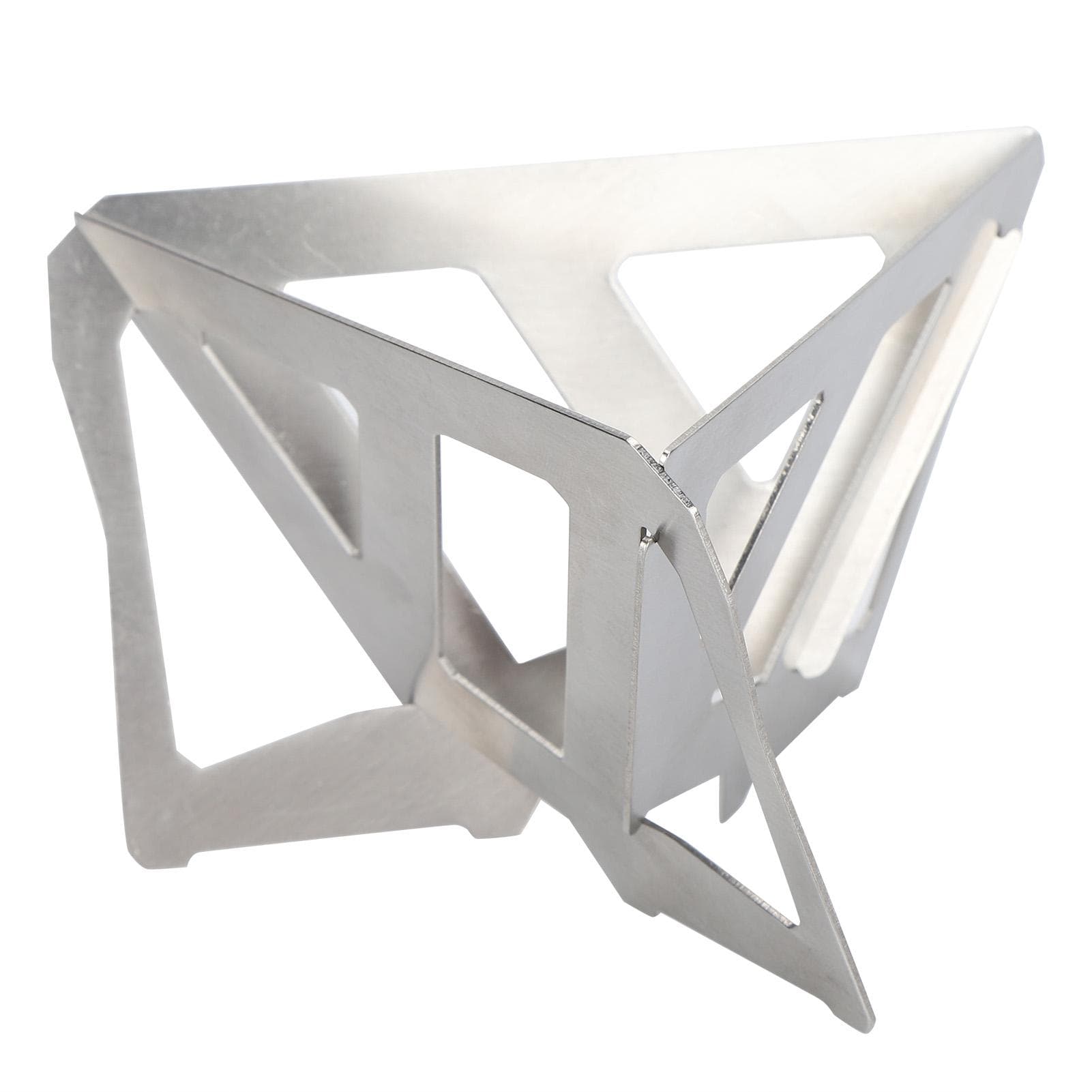 Coffee Filter Frame Coffee Triangle Stainless Steel LightWeight for Gift 4.1x2.8in