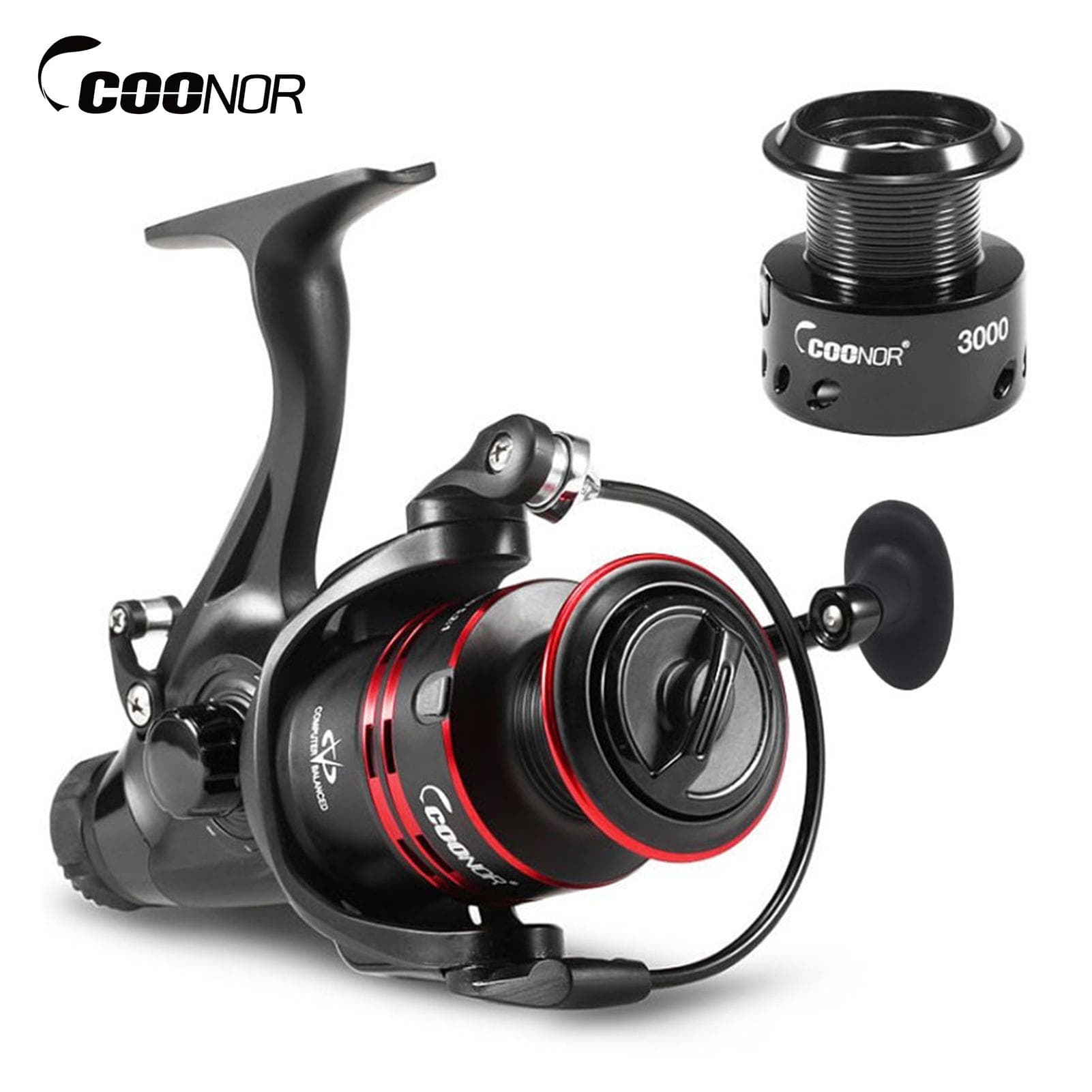 Spinning Fishing Reel 4000/5000/6000 9+1BB Nylon Metal High-speed Lightweight for Stream Trout Bass 4000
