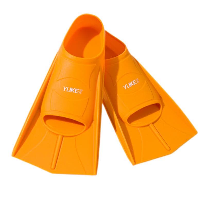 Unisex Silicone Short Swimming Fins for Freestyle and Breaststroke – Lightweight Training Gear for Adults and Children. XXS (EU 30-32)