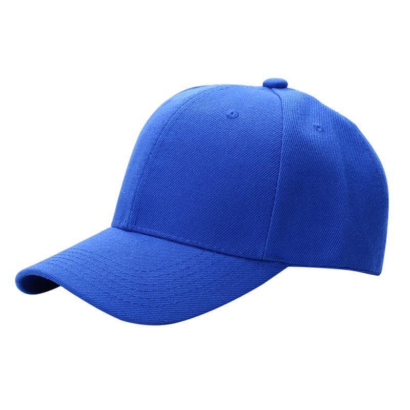 Baseball Cap Curved Visor Hat Adjustable Hip-Hop Peaked Hat for Men and Women