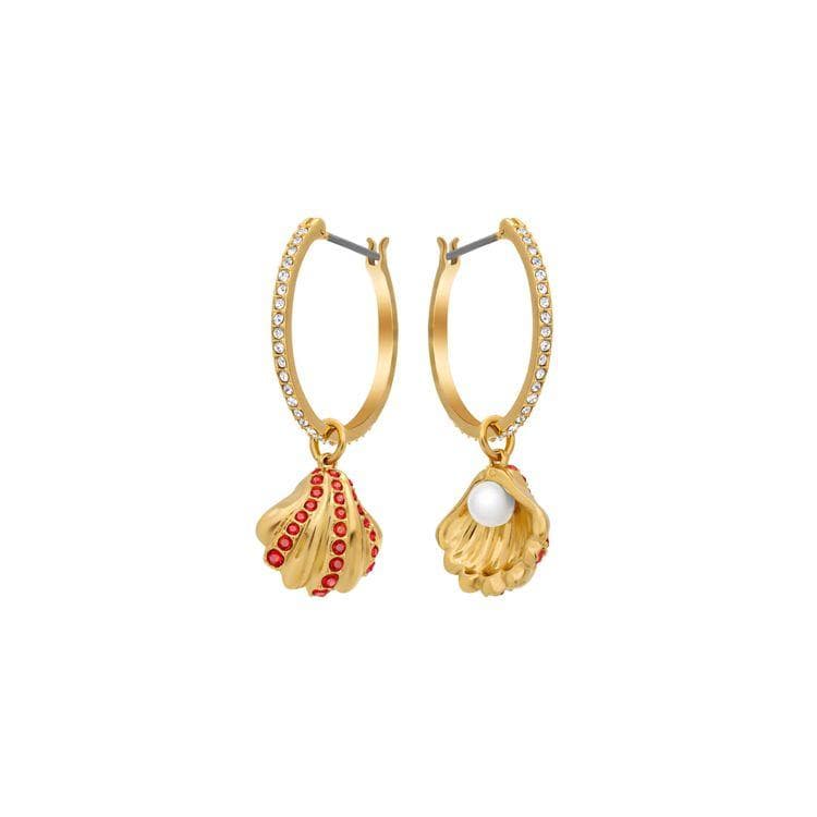 Swarovski Gold Shell Pearl Earrings Women Earrings 5524185 Gold