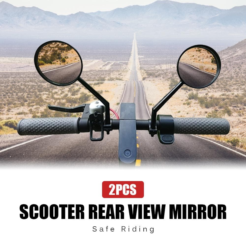 2 PCS Rearview Mirrors Rear View Glass for Xiaomi Mijia M365 Electric Scooter