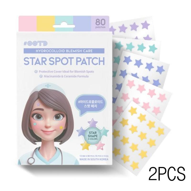 OOTD Star Spot Patch 12mm X 80pcs (4 Options) 2