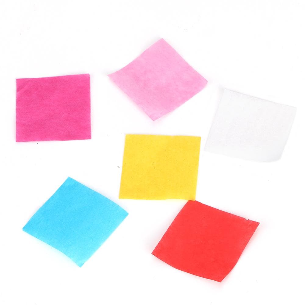 Square Paper Confetti Mixed Coloured Paper Scraps Decoration Celebration Accessory 50g
