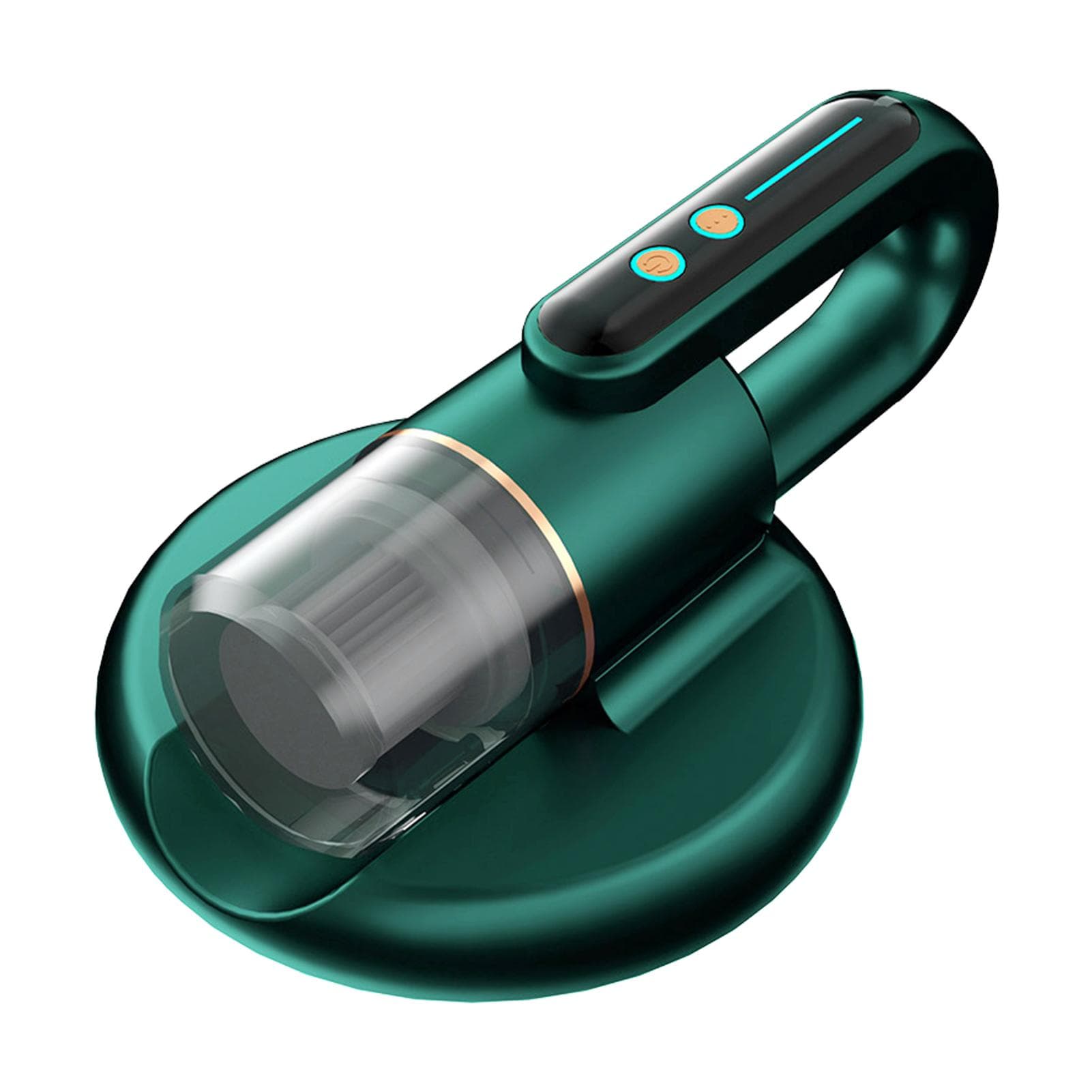 Mattress Vacuum Cleaner Mite Removal with HEPA Filtration and 5000PA Suction Instrument Wireless dark green