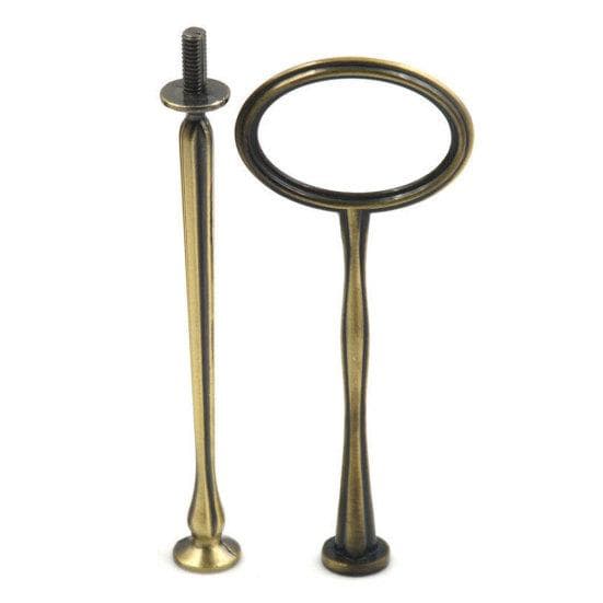 2/3 Tiers Cake Rod Plate Stand Handle Fitting Hardware Wedding Party Supplies 2 Tier bronze