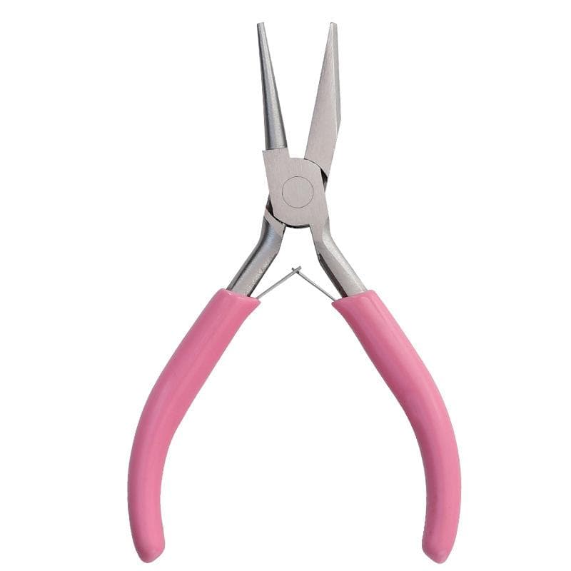 5Inch Round Concave Pliers Wire Looping Pliers Mini Precision Pliers Wire Bending Tools for Jewelry Making Hobby Wholesales pink