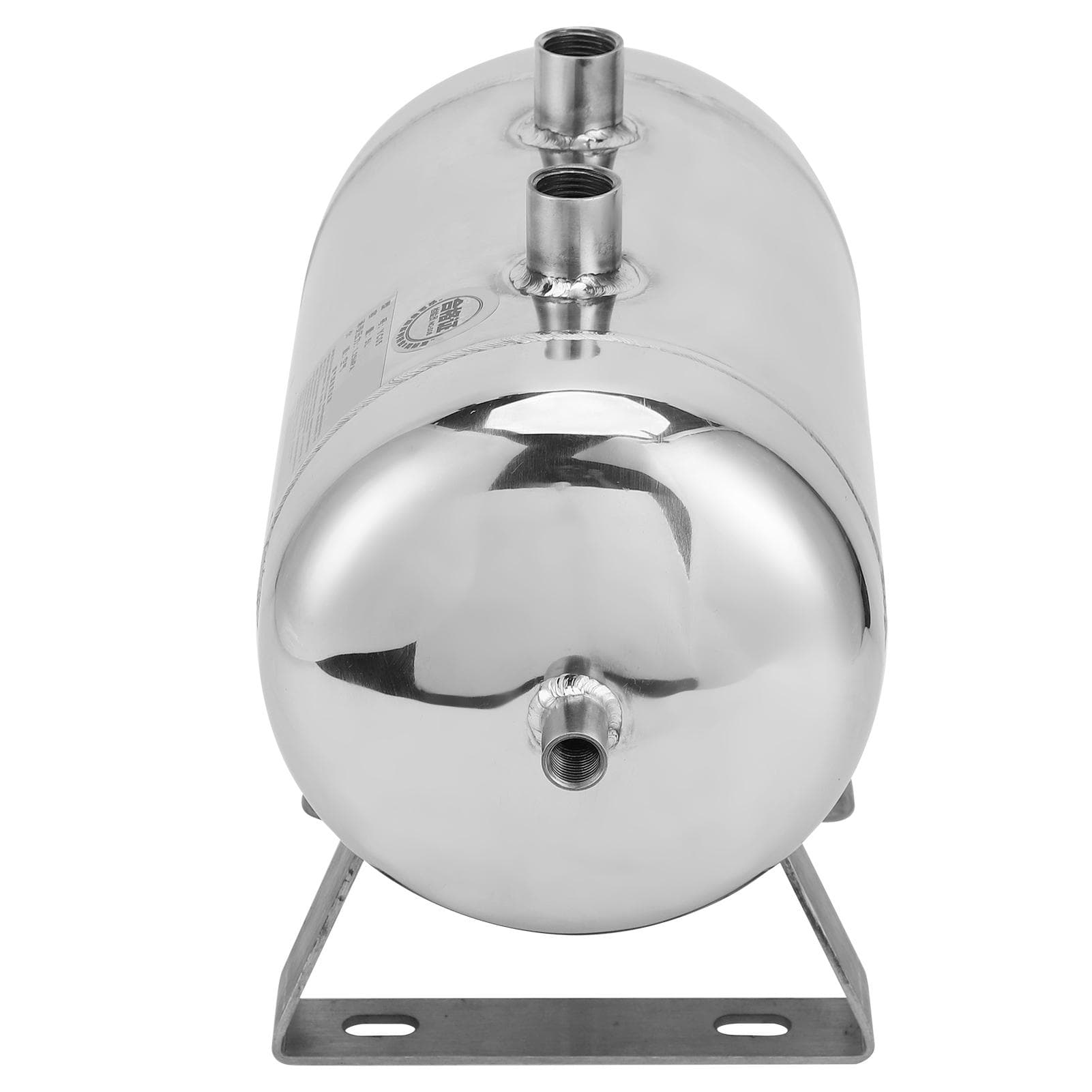 5L Steel Gas Storage Tank Air Reservoir Can 4?Port Container High Pressure 14NPT