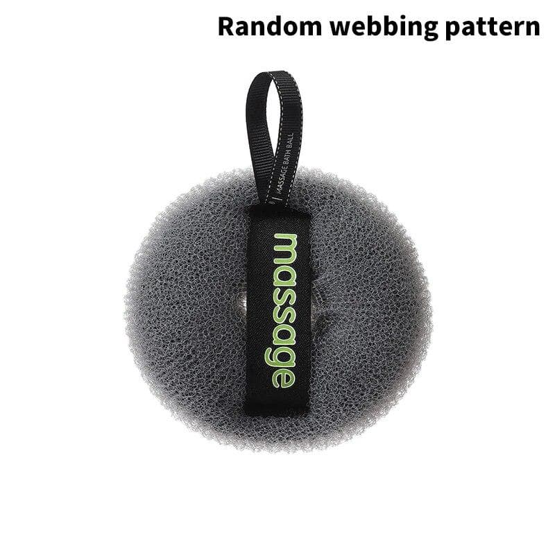 Bath Sponge Balls Cleaning Brush Shower Puff Body Cleaner Exfoliating Scrubbers Bath Ball 3d Massage Brush Bathroom Supplies gray