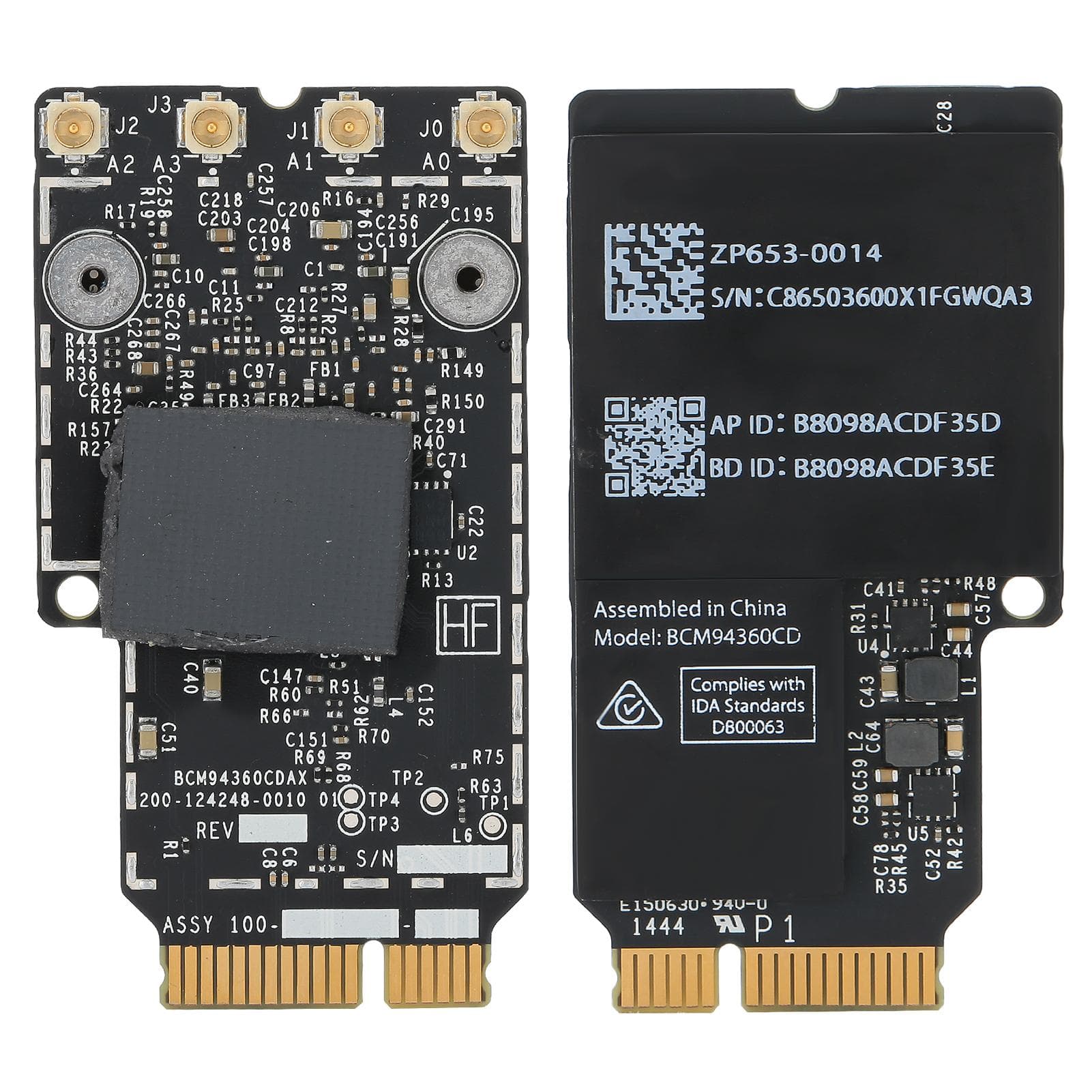 BCM94360CD 802.11ac Wireless Network Card Accessory for Broadcom for A1418 A1419 (2012‑2013)