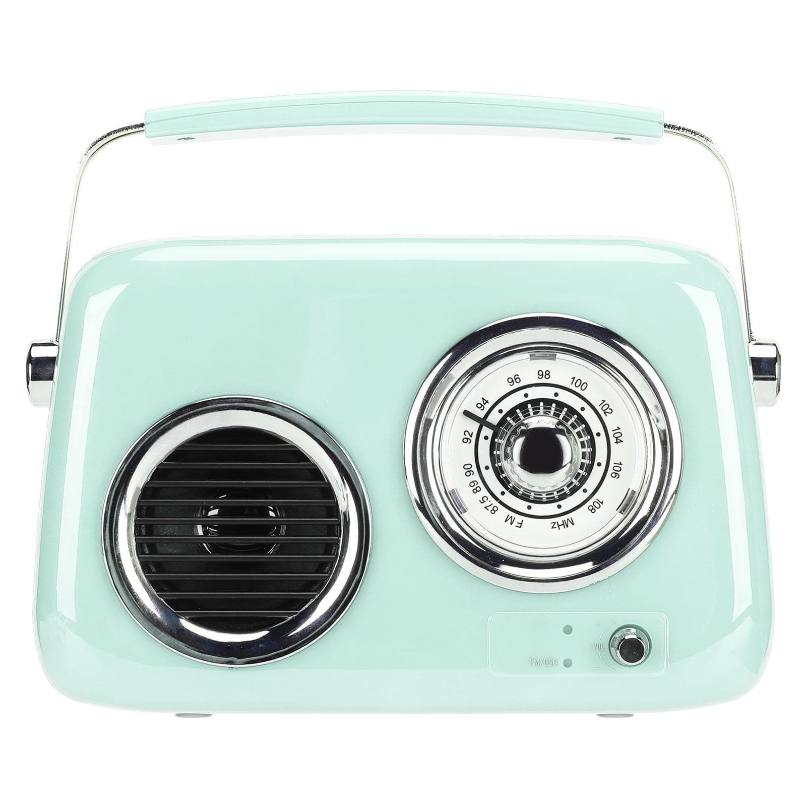 Retro Radio Bluetooth Speaker Portable Handheld HiFi Stereo Sound Cute Old Fashion Style Radio